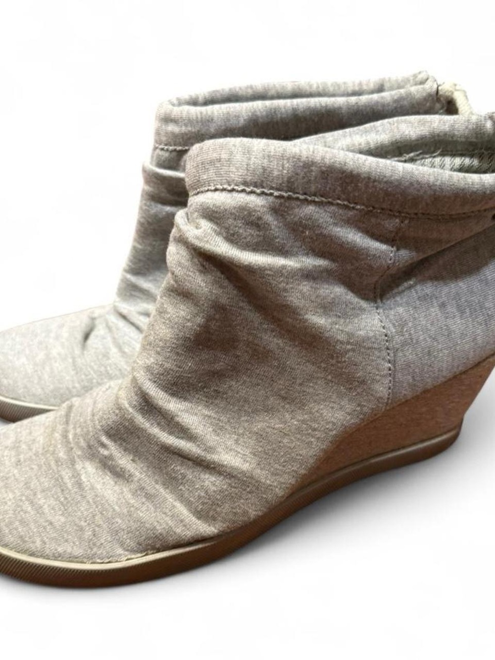 Y2K Roxy Wedge Sock Boots